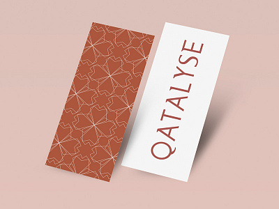 Work on pattern for Qatalyse brand design graphic illustration illustrator motif pattern