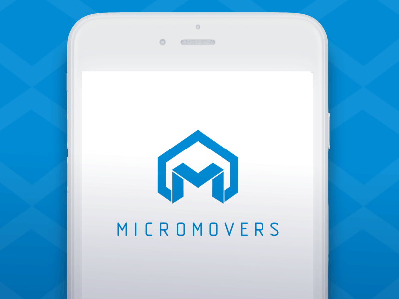 Delivery iOS App Splash Screen Logo Animation app app design blue and white clean creative delivery experiment gif logo animation minimal mobile motion smooth splash screen transitions transportation ui ux web zajno