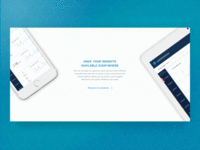 Clean Company Website Design and Animation by Sasha Turischev for Zajno ...