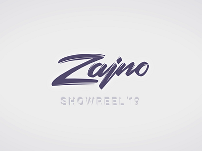 Teaser to New Zajno Showreel: Logo Animation animated logo brand bright business design agency experimental inspiration keyframe light logo animation logotype minimal motion neat reel shadow simple smooth video zajno