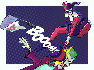 Harley Quinn character design comic illustration movie zajno