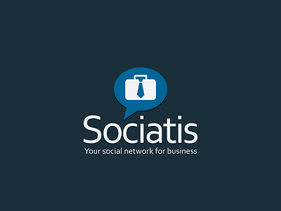 Sociatis Logo branding isologo isotype logo