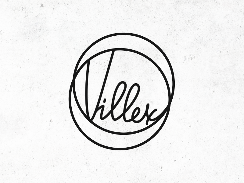 Villex Photo Courses Logo 2d aftereffects animation branding design flat gif graphic handdrawn type identity illustration letter animation logo minimal motion outline typedaily typedesign typography web