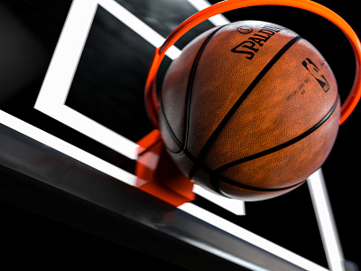 Basketball 3d addidas basketball branding cinema4d design nba nike octane orange sports