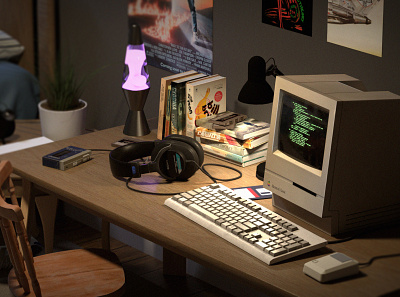 Macintosh 3d animation design ui