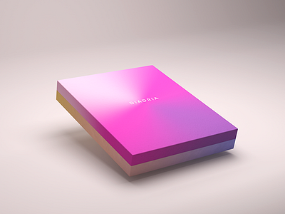 Diadria | Packaging 3d cinema4d clean colors design gradient minimal packaging visualization