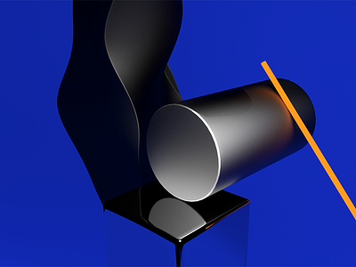 Set 01 | 3D 3d abstract clean colors design minimal render setdesign simple