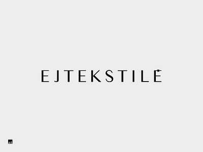 EJtekstile | Logo aesthetics design ejtekstile flat identity logo minimal simple unique vector