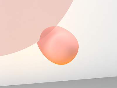 Happy Easter 3d abstract aesthetics c4d cgi composition design easter egg gradient inspiration minimal