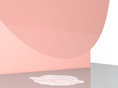 Spillage | 3D 3d abstract aesthetic art c4d composition design designstudio gradient minimal photorealism render