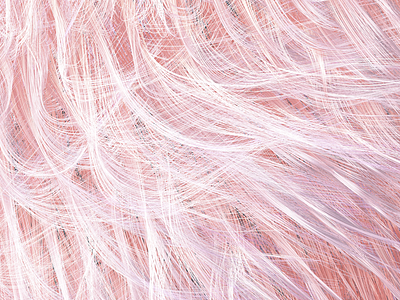 Hairy | 3D 3d aesthetic c4d composition design designstudio gradient hair illustration photorealism realistic render