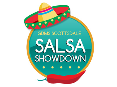 Salsa Showdown Logo contest logo salsa southwestern vector