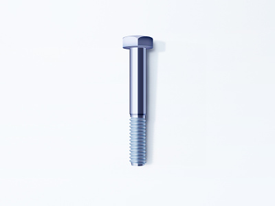 Screw clean icon metal nail screw stainless steel tool ui 牛mo王