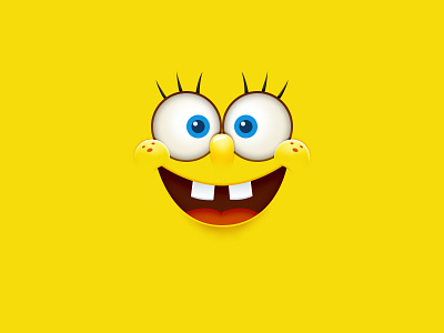 Spongebob background cartoon face spongebob yellow 牛mo王