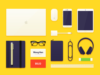 Designer Gadgets bose card gadgets ipad iphone macbook mouse pen sketchbook vga