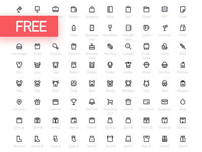 130 icons free download for sketch