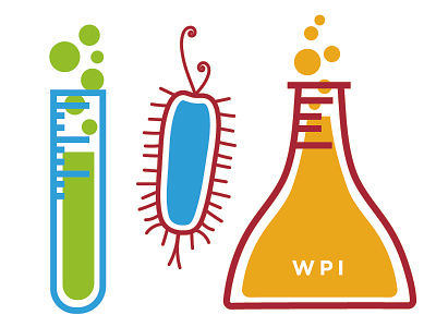 Life Science Icons illustration math organisms precollege science stem touchtomorrow wpi