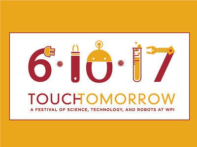 Date Illustration for Touchtomorrow illustration math organisms precollege science stem touchtomorrow wpi