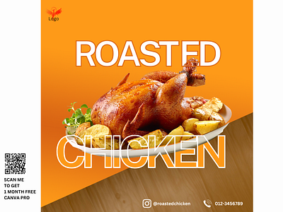 ROASTED CHICKEN POSTER