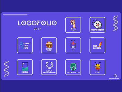 Logofolio 2017 branding identity logofolio logos marks minimal symbols