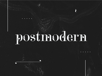 Postmodern Typeface black and white design elegant flourish font font design graphic design graphicdesign illustrator serif serif font type type design typedesign typeface typetool typography vector vector art visual design