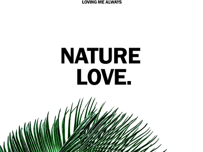 Nature Love. app branding design graphic design illustration logo typography ui ux vector