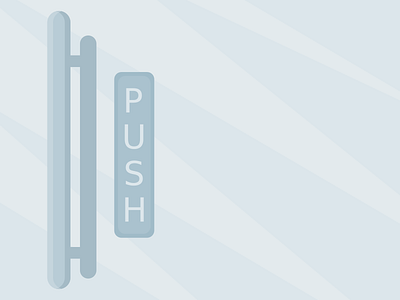 Push illustration playoff vector