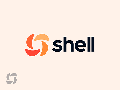 Shell brand branding colorful exploration icon identity logo logo design logo mark logo mark design logo mark symbol monogram sand shell shellfish shells symbol vector