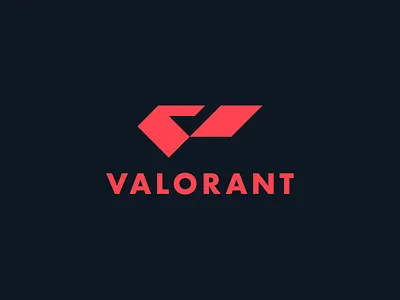 Valorant design esports esports design esports logo fps game game logo gaming icon logo logo exploration logo mark logo mark design logo mark symbol monogram playvalorant riotgames typogaphy valorant