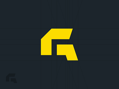 RG brand brand identity brand identity design branding exploration g letter logo icon identity letter logo logo logo concept logo design logo design concept logo mark logo mark design logo mark symbol monogram r letter logo symbol yellow