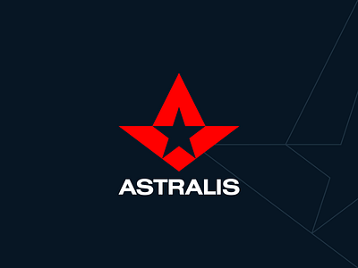 Astralis ⭐️ asteroid astra astralis brand brand identity brand identity design branding esport logo esports exploration icon identity logo logo design logo designer monogram monogram logo personal project star logo symbol