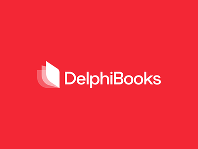 DelphiBooks 📚 book logo books bookshop brand brand identity brand identity design branding delphi icon identity logo logo mark logo mark design logomark monogram pages programming programming language symbol wordmark