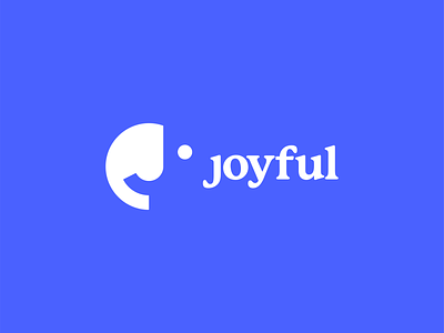 Joyful 😊 blue brand brand identity brand identity design branding emoji eye happiness happy identity joy joyful logo logo design logo exploration logo mark monogram mood smile smiley