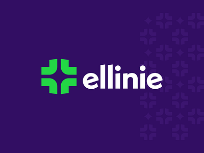 Ellinie, Final agency agency branding agency logo brand brand identity brand identity design branding cross logo icon logo logo design logo mark monogram pattern simple design symbol