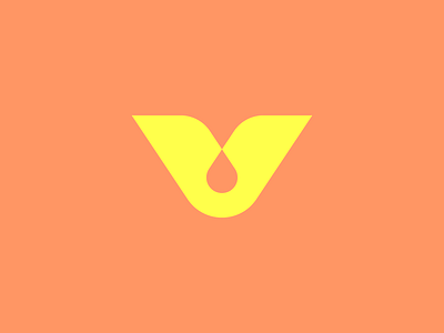 V logo by wiwi design on Dribbble