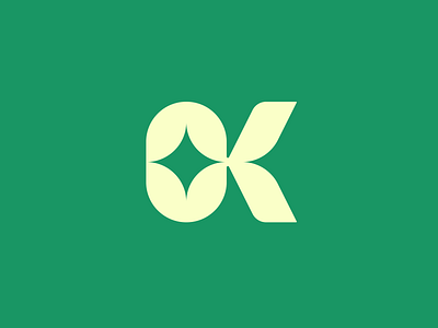 ✨K brand identity brand identity design k logo logo monogram star icon stars