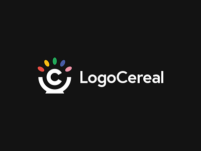 LogoCereal brand brand identity brand identity design branding cereal cereal bowl cereal logo color flakes design platform fruity flakes graphic design icon logo logo cereal logo inspiration logo mark design monogram platform