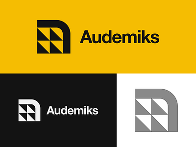 Audemiks a letter logo audio brand brand identity brand identity design branding breakfastbrief design headphones icon logo logo design logo exploration logo icon logo mark logo mark design microphones monogram music