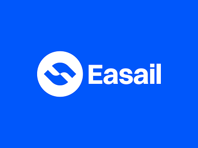 📈 Easail app icon blue brand brand identity brand identity design branding breakfastbrief design email app icon logo logochallenge logomark logomark design market marketing marketing tool monogram tool
