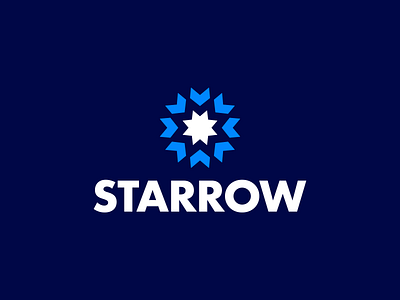 ⭐️ Starrow arrow arrow icon arrow logo arrowhead blue brand brand identity brand identity design branding design icon logo logo icon logo mark logo mark design logo mark icon monogram star star icon star logo