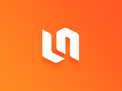 LN icon identity initials logo logo concept