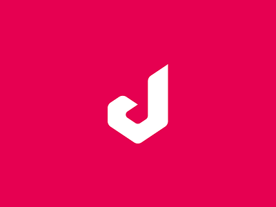 J brand branding client curves icon j logo logoconcept symbol vector