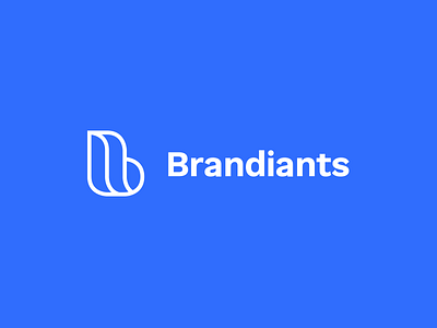 Brandiants b brandiants branding client line logo logoconcept monogram studio
