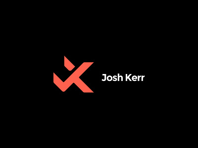 Josh Kerr brand branding exploration icon identity illustration jk logo new