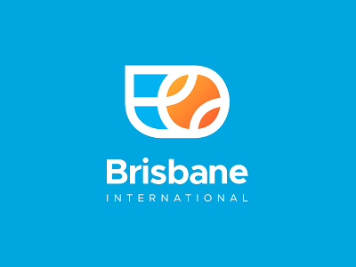 Brisbane International branding brisbane exploration international logo redesign sports tennis typography