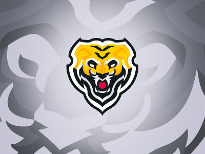 Tiger Mascot animal branding color esports ipad mascot project sketchbook tiger vector