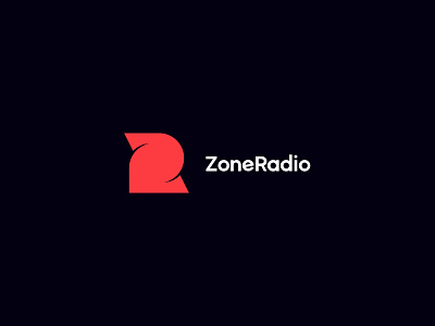 ZoneRadio brand branding client logo logotype music r radio symbol z zone radio zr
