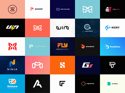 Best of 2018 2018 best brand branding compilation design icon identity illustration illustrator logo logo exploration logoconcept logos monogram project symbol vector work year