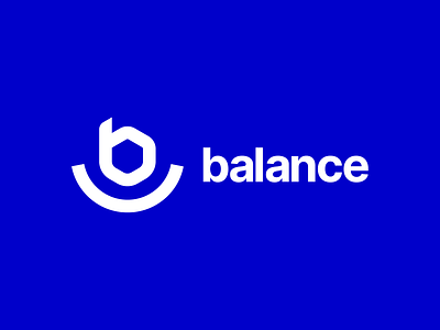 Balance - Logo design balance blue brand brand identity brand identity design branding exploration icon identity logo logo designer monogram project symbol typogaphy vector