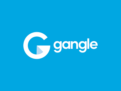 Gangle angle blue brand brand identity brand identity design branding exploration icon identity logo logo design logo exploration logo icon minimal monogram simple symbol typeface vector
